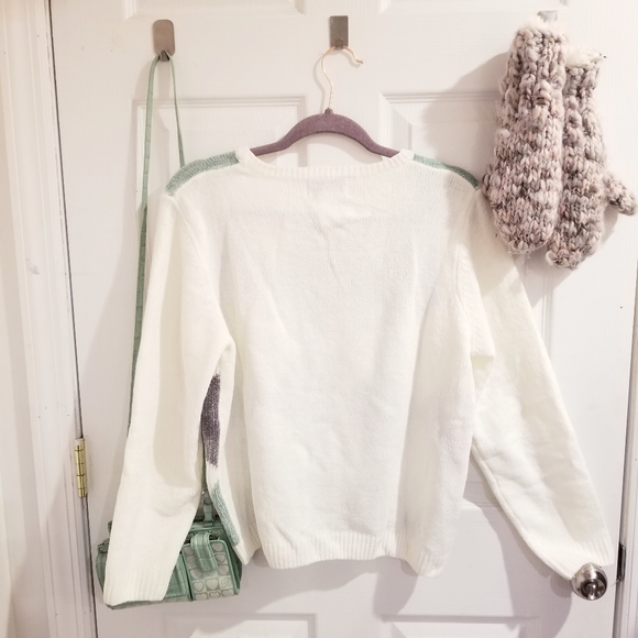 ALFRED DUNNER PXL Vintage Mint Sweater - Picture 7 of 11